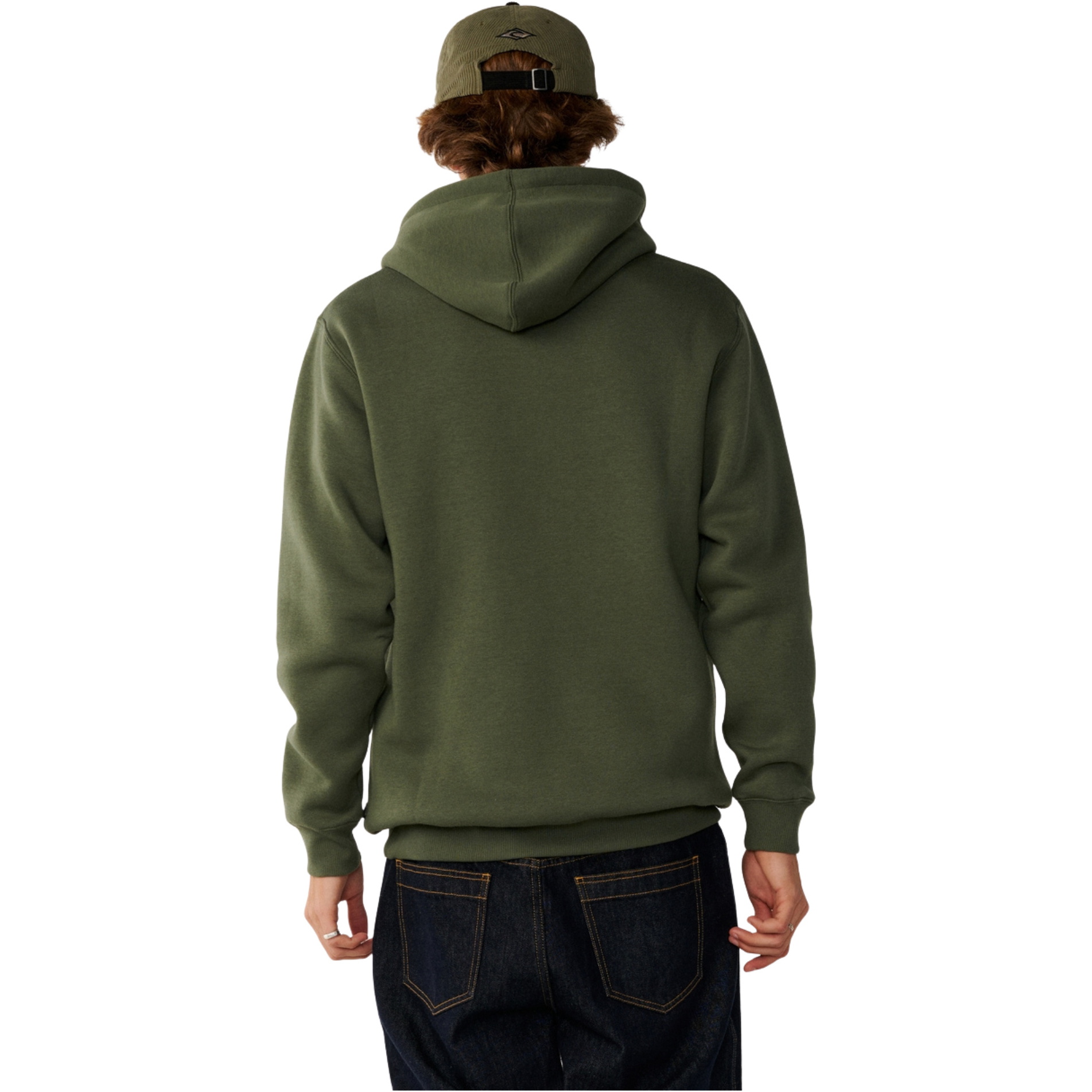 2026 Rip Curl Mens Classic Surf Hoodie 0AXMFL - Dark Olive